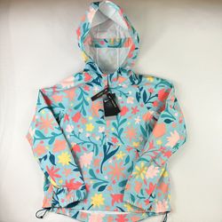 Nike Sportswear Floral Repel Anorak Golf Jacket Women's XS CW1427-382 New