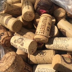 Bag Of New Corks For Crafts 
