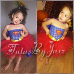 Superman tutu dress
