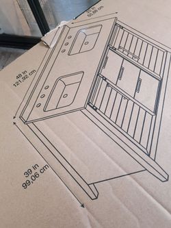 Bathroom vanity and top