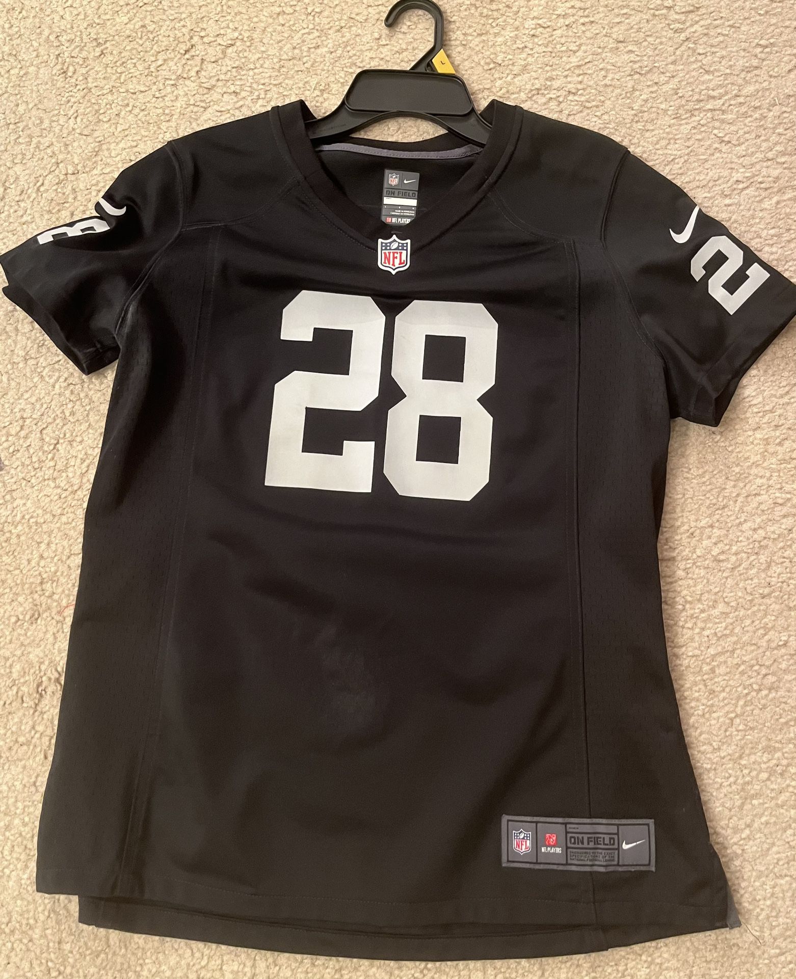 Woman’s Authentic Nike Raiders Jersey 