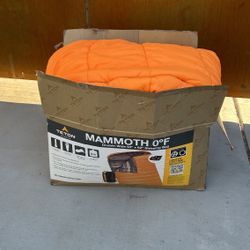 TETON Sports Mammoth 0°F Double Sleeping Bag.  