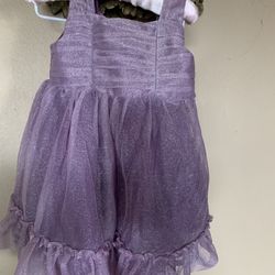 Purple With Sparkles Dress