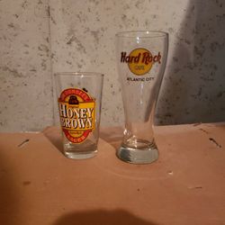 2 Beer Glasses
