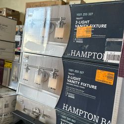 3 light vanity $55 each 