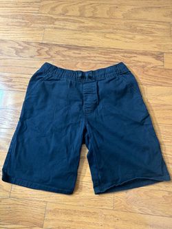 Like new boys  Black Elastic-Waist Shorts size L 14/16