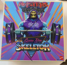 MASTERS OF THE UNIVERSE CHRONICLES GYM BRO SKELETOR ACTION FIGURE