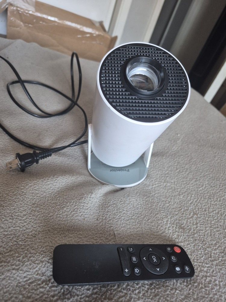 Projector With Remote