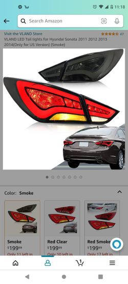 Hyundai Sonata 2011-2014 Tail Lights