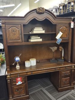 Office Hutch & Credenza
