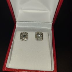 0.53ct Diamond Bagutte White Gold 10k