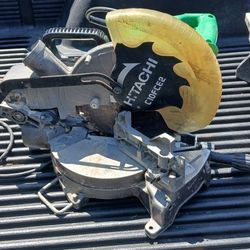 10" Hitachi Miter Saw.