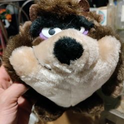 1993 Warner Bros Tasmanian Devel Stuffed Animal