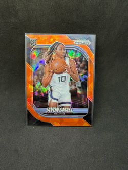 Javon Small Panini Prizm Orange RC Rookie Card