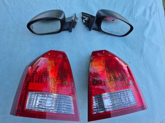 Side Mirrors And Tail Lights