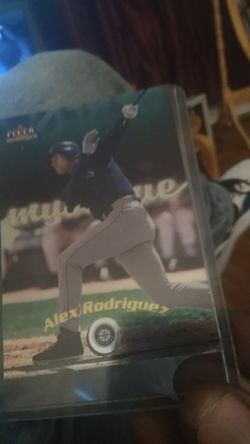 Alex Rodriguez baseball card