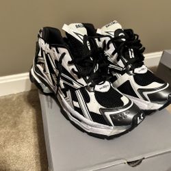Balenciaga Tracks Black And White