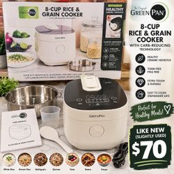 GreenPan 8-Cup Rice & Grain Cooker