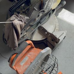 Wood Saw And Light 