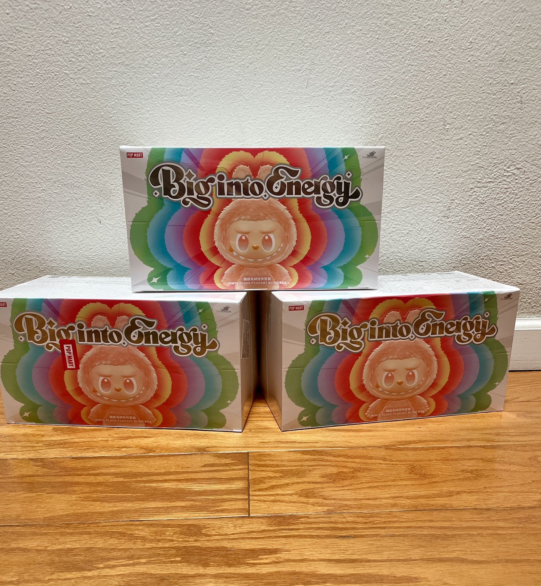 The Monsters Big Into Energy Plush Pendant (SEALED NEW)