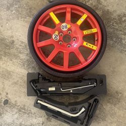 Porsche Spare Tire Set (OEM Space Saver)