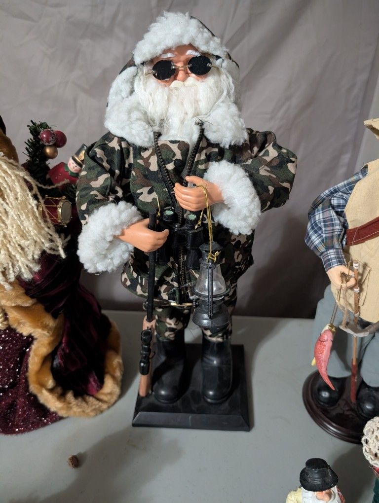 Camo hunting Santa