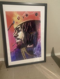 J Cole Print 3 ft x 2 1/4 ft