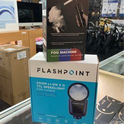 Flashpoint Zoom Li-On X And Lensgo Smoke K