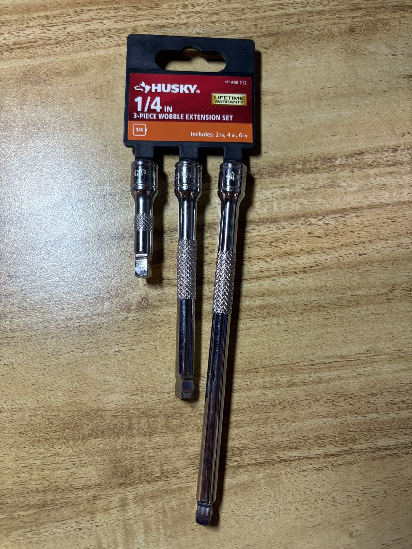 1/4 in. Drive Wobble Extension Set (3-Pieces)