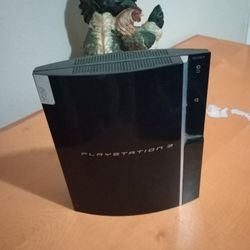 (Loose Only )Big Model Of Black PS3 Console  Cechk01