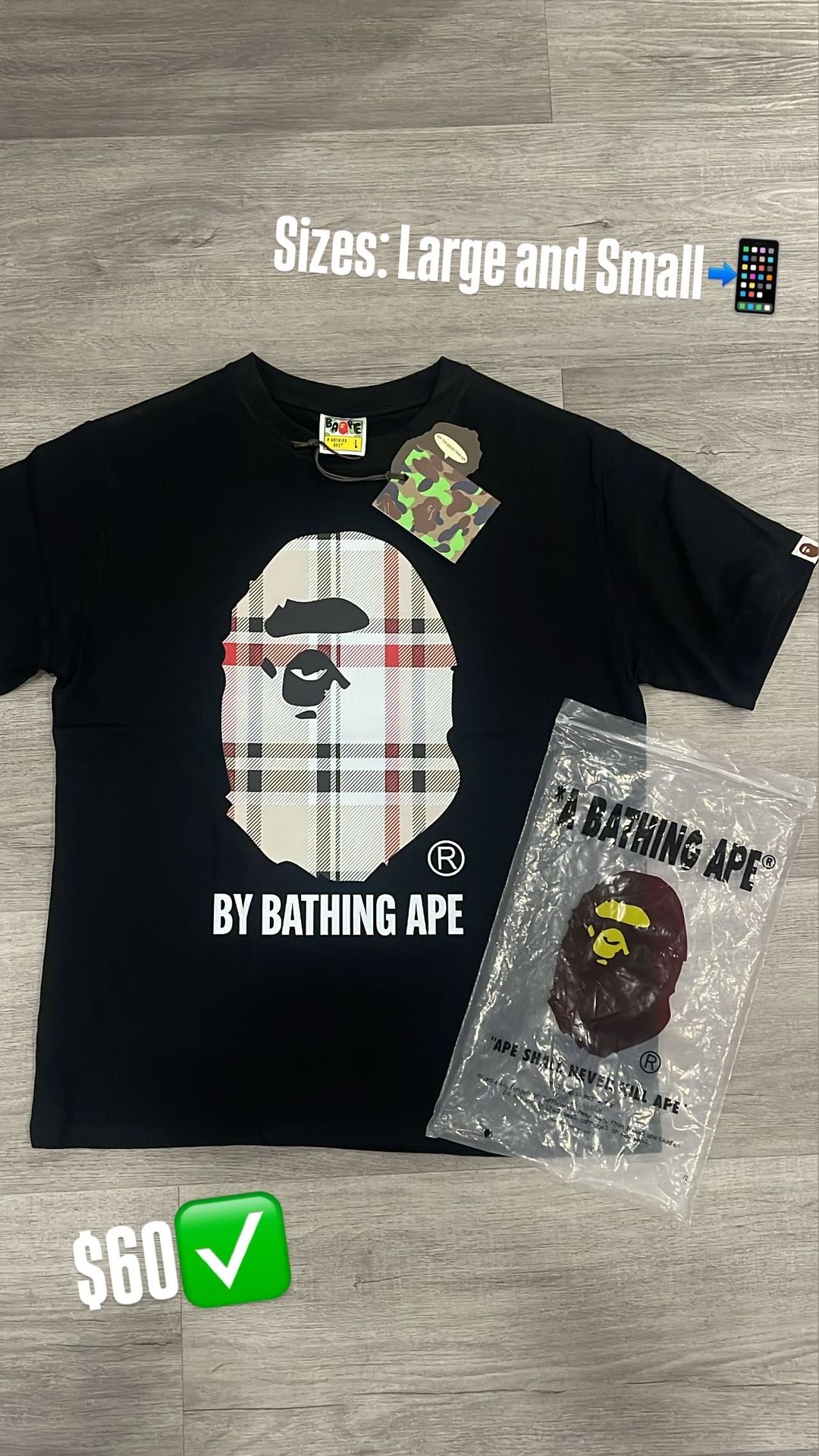 Bape Burberry Shirt