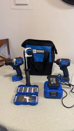 Kobalt Power Tools Set 24V Brushless