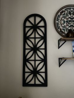 Two Wood Decor Pieces