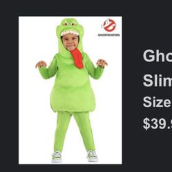 toddler ghost buster slimer costume 