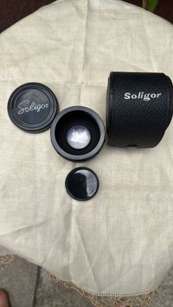 Soligor Tele Converter Lens 2X Lens Made In Japan.
