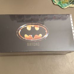 Batmobile And Batman CHROME AND DIECAST