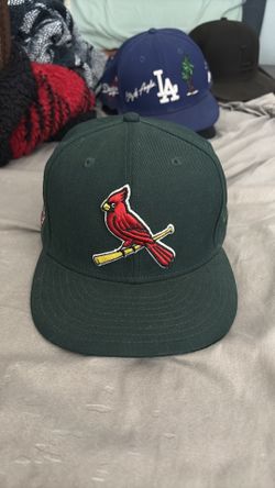 New Era St. Louis cardinals World Series champions Green fitted cap size 7 7/8