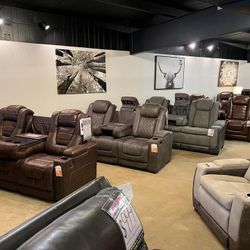 Power Reclining Sofa Or Love Seat $1299 Each Your Choice