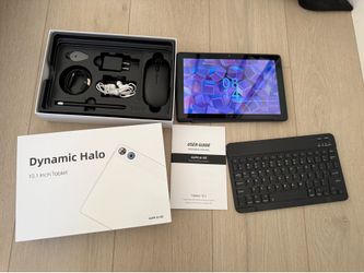 NEW Android 16 Tablet 10.1” – 2-in-1 Bundle