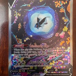 Pokemon Lumineon V GG39/GG70 Full Art Holo Rare Crown Zenith VLP/NM 🐟