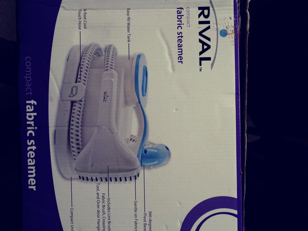 Rival Fabric Steamer, barely used
