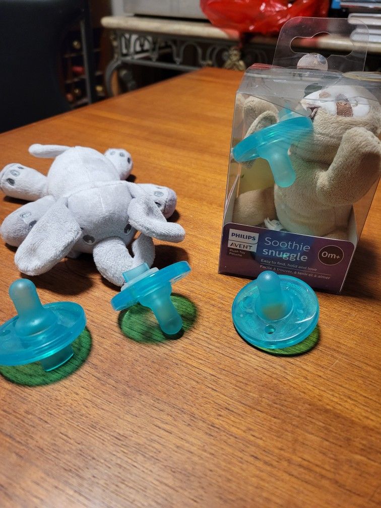 Philips Avent Soothie Snuggle With Pacifiers