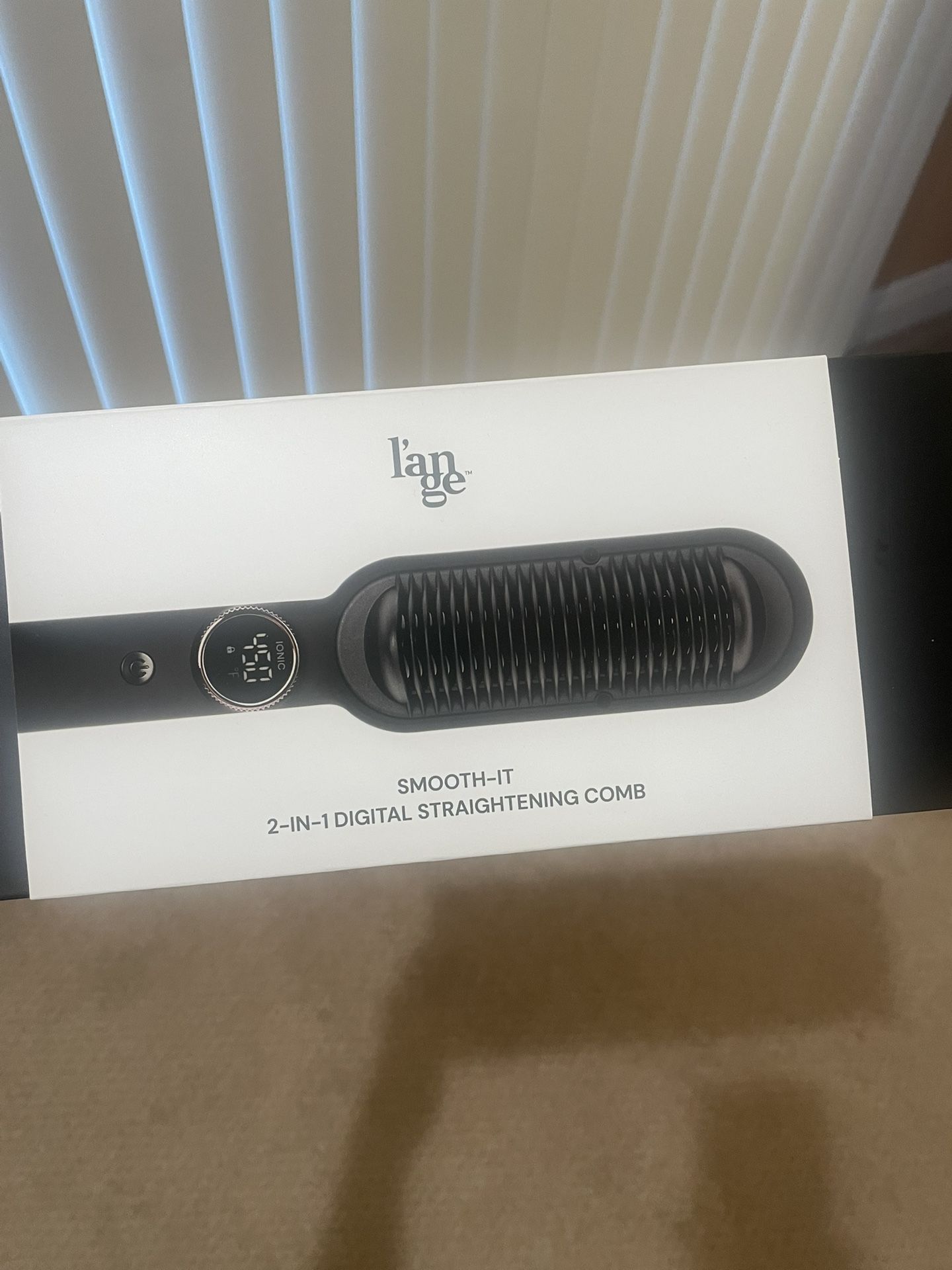 Like New L’ange 2 In 1 Straightening Comb
