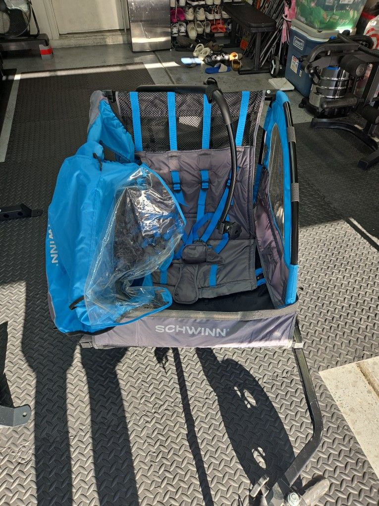 Schwinn child bicycle trailer.