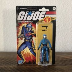 G.I. Joe Cobra Commander 3.75”