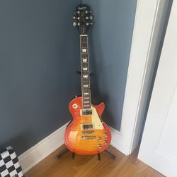 Epiphone Les Paul Standard '60s Quilt Top Limited-Edition Electric Guitar Faded Cherry Sunburst