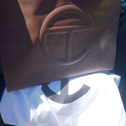 Telfar Chocolate Large Tote