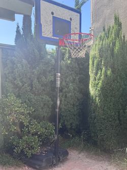 Portable Adjustable Basketball Hoop with Backboard