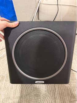 Polk Audio PSW110 Powered Subwoofer – Powers On – Read Description