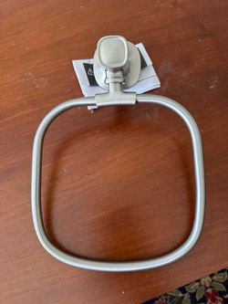Kohler terzet towel ring satin nickel